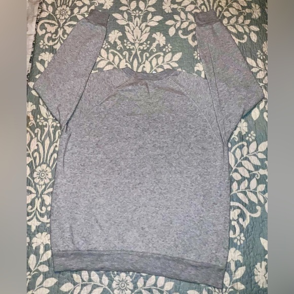 Alternative “Love More” Crew Neck Sweatshirt, Gray, Size L - Picture 2 of 3